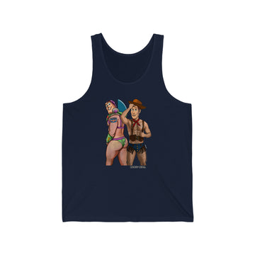 Toy Naughty #2 / Unisex Jersey Tank